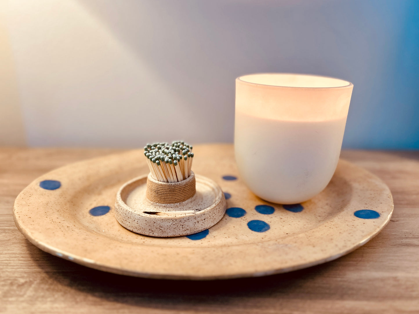 walnut match striker