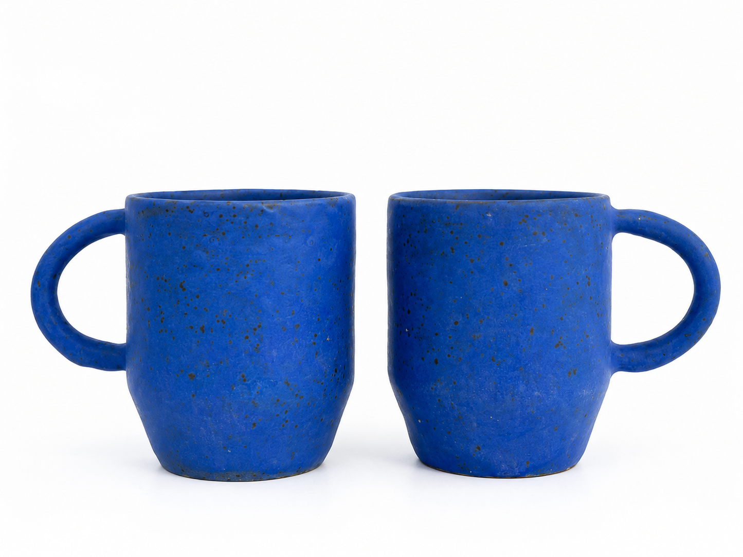 worn blue jean mugs