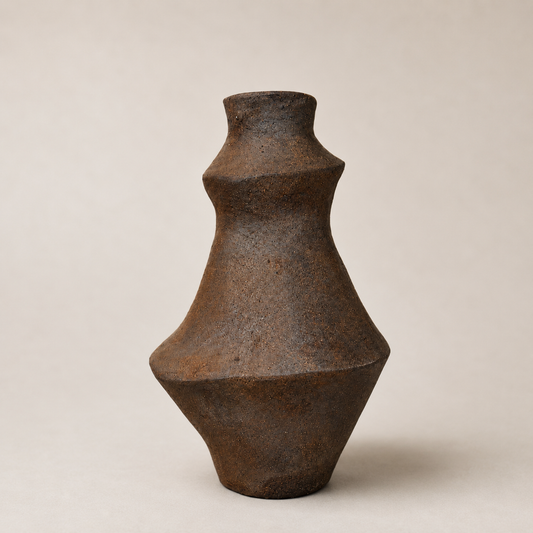 natural brown clay