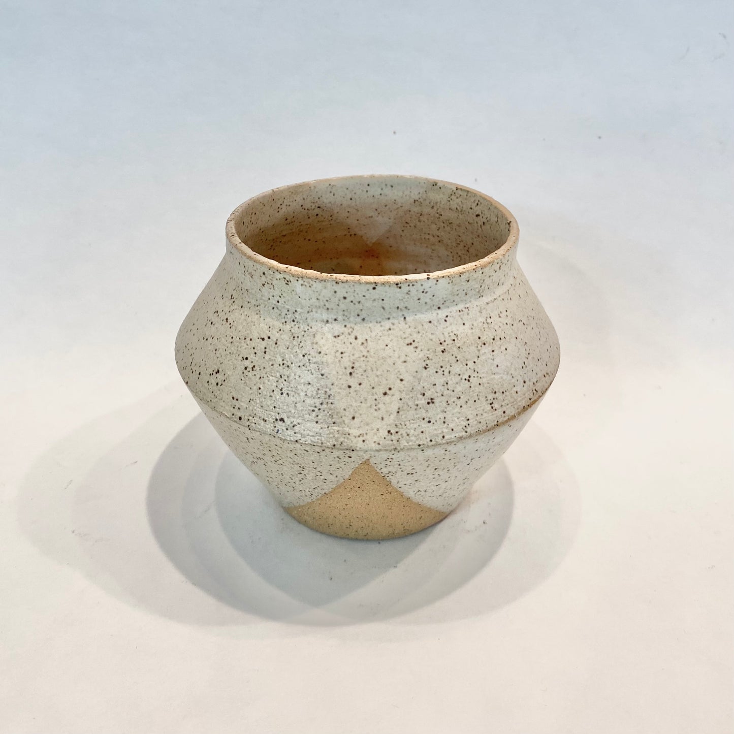 medium walnut vase